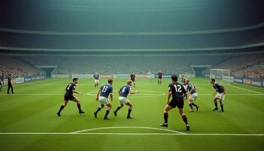 Лучшие примеры защитной организации в эволюции футбола - иллюстрация