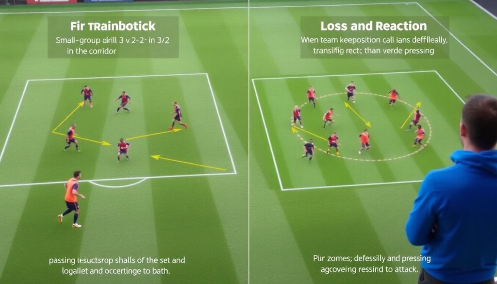 История успешных защитных треугольников в футболе - иллюстрация