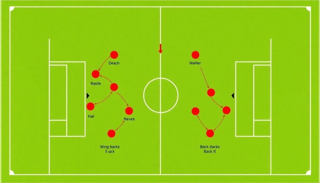 Продвинутые схемы зонной защиты в современном футболе - иллюстрация