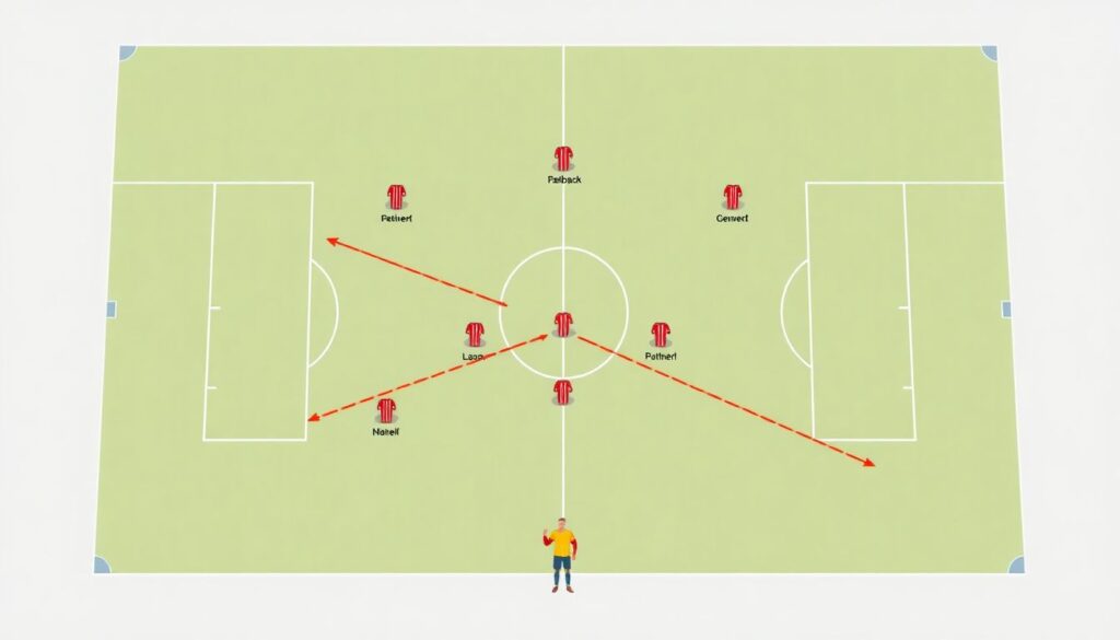 Контроль пространства и баланс при построении обороны - иллюстрация