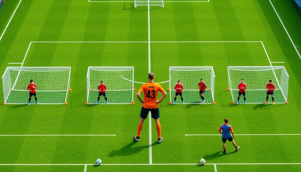 Мастер-классы по организации обороны во вратарской линии - иллюстрация