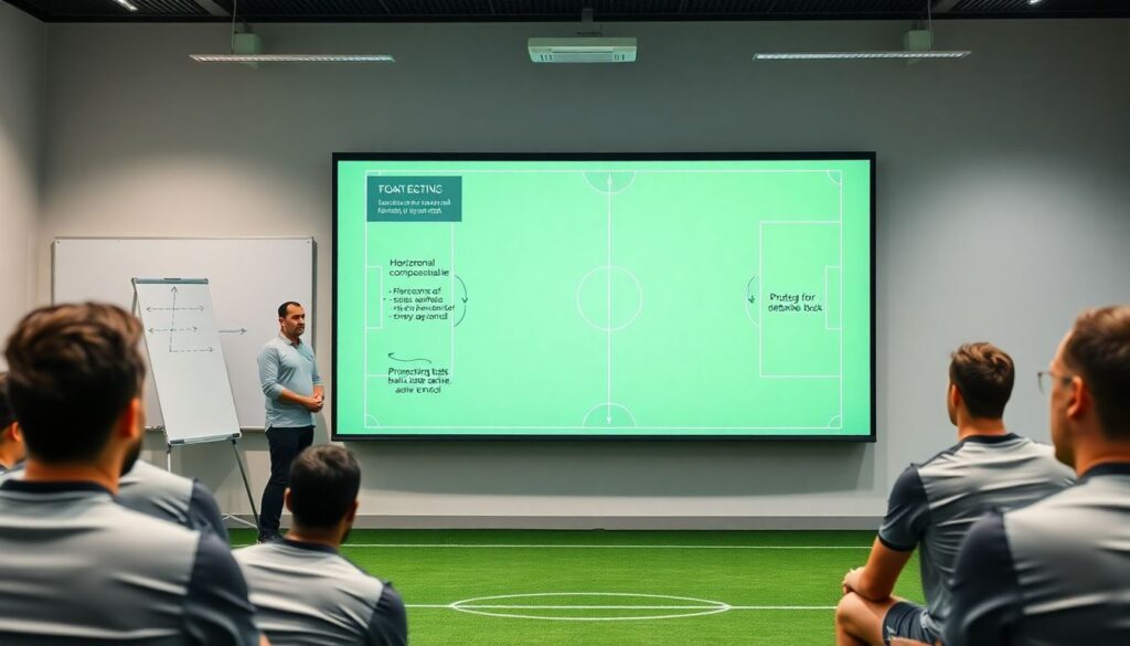 Мастер-классы по организации обороны во вратарской линии - иллюстрация