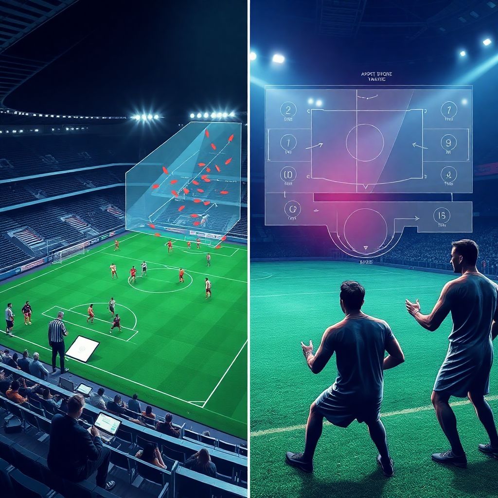 Адаптация защитной тактики к стилю соперника в современном футболе