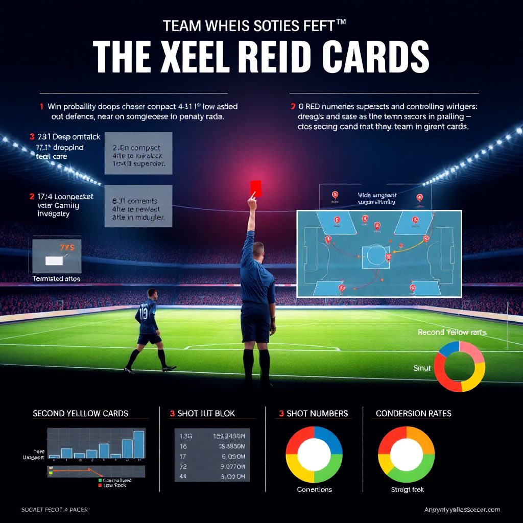 Влияние удалений на ход матча и тактику соперников в современном футболе