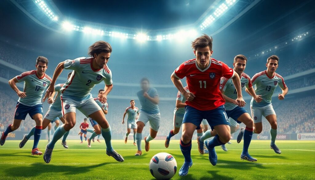 Примеры тактических перестроек после потери мяча - иллюстрация