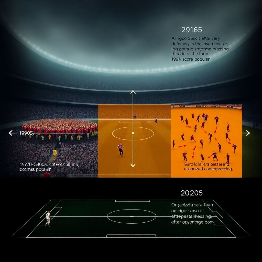 Примеры тактических перестроек после потери мяча в современном футболе
