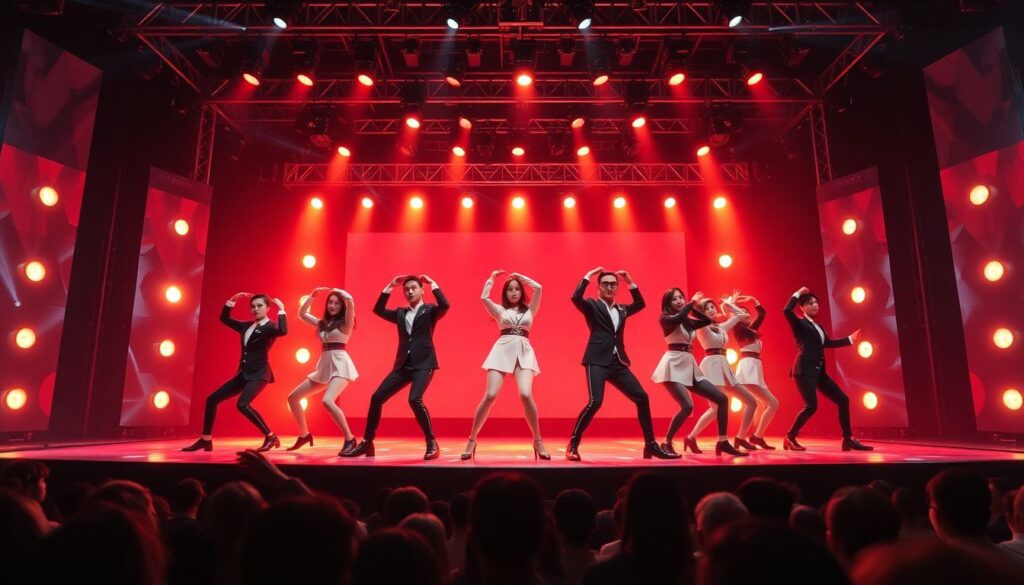 Командная хореография и дисциплина на тренировках - иллюстрация