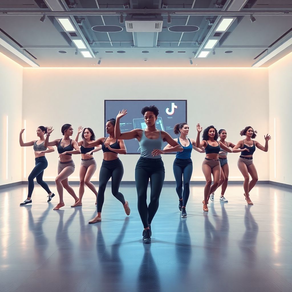 Командная хореография и дисциплина на тренировках для слаженного танца