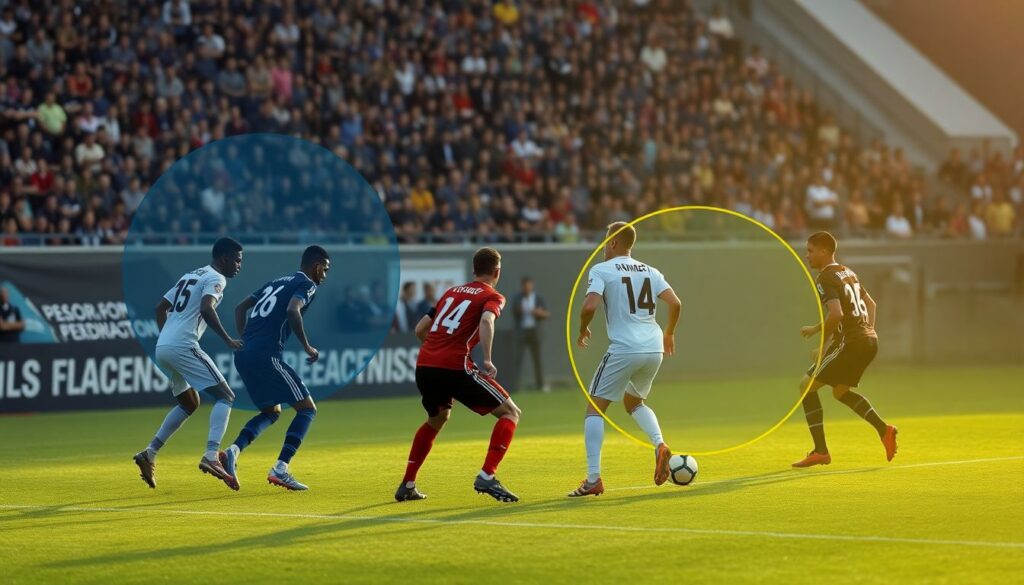 Примеры точных приемов прессинга и их влияния на оборону - иллюстрация