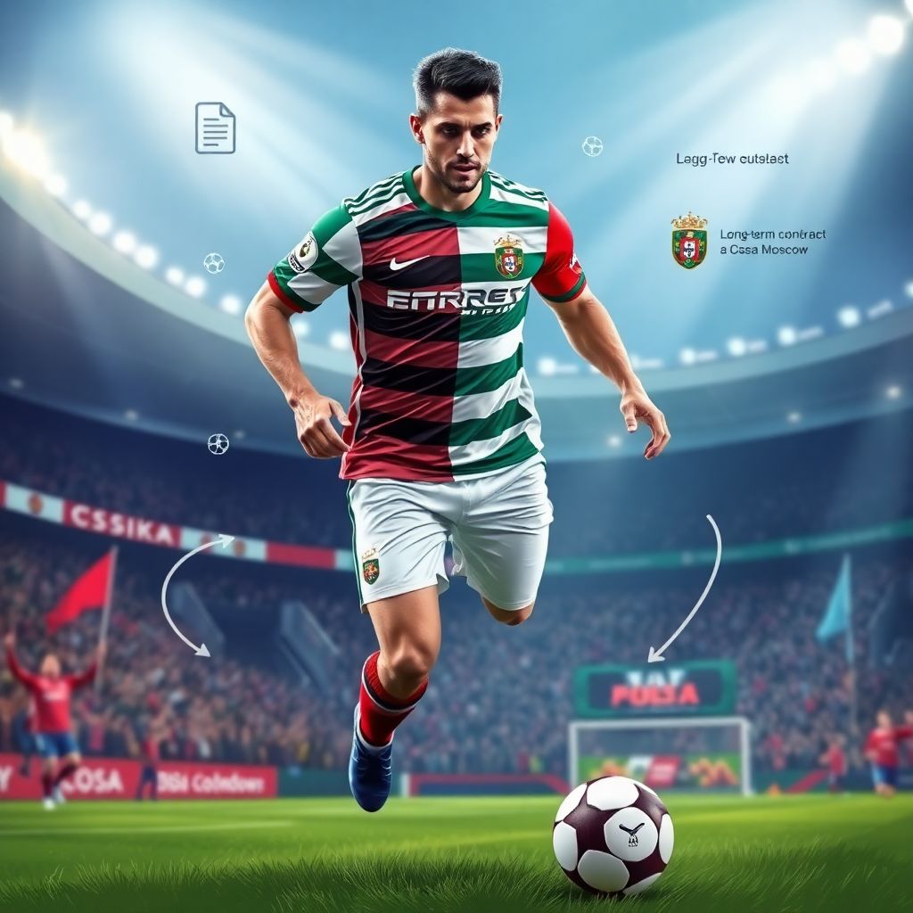 Защитник «Спортинга» перейдёт в ЦСКА: сроки и ключевые условия контракта